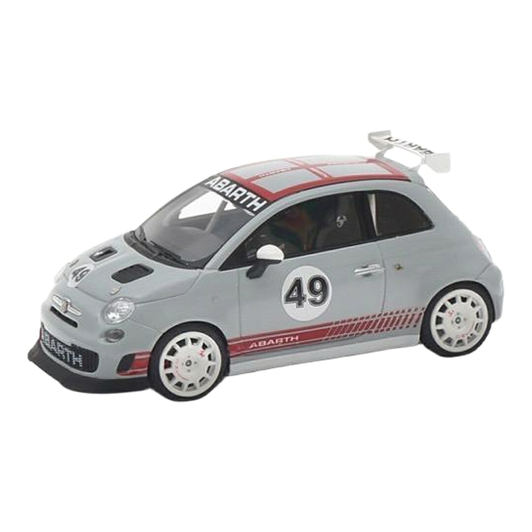 Fiatフィアット 500 Abarthアバルト Assetto Corse Presentation グレー #49 / TSM 1/43 ミニカー|ラストホビー