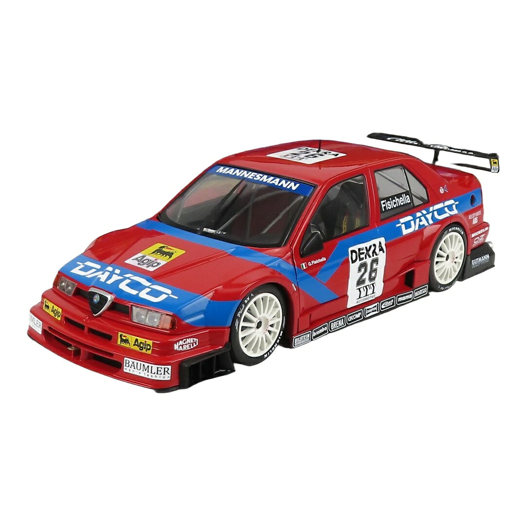【予約】 Alfa Romeoアルファロメオ 155 V6 TI #26 DTM ITC 1995 Giancarlo Fisichella レッドブルー / Werk83 1/18 ミニカー｜ラストホビー