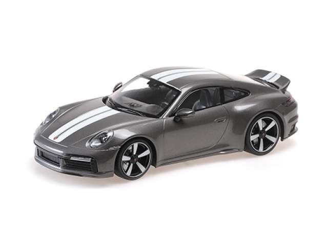 2022 ポルシェ 911 運動競技古典派音楽 グレーメタリック/ MINICHAMPS  1/18 ミニカー