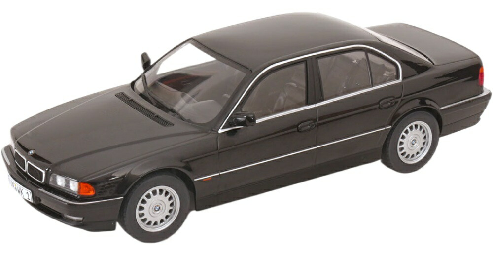 BMW 740i E38 1994 ブラックメタリック/ KK-SCALE 1/18 ミニカー