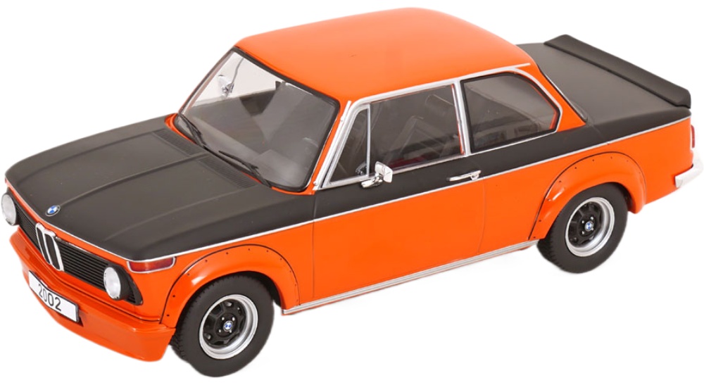 BMW 2002 turbo 1973 オレンジ フラットブラック/ MCG 1/18 ミニカー｜ラストホビー