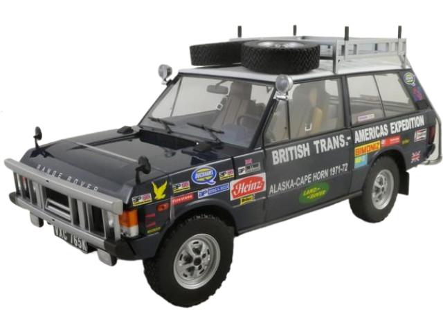Land Rover Range Rover 1971 1972 ブリティッシュ トランスアメリカ 遠征仕様 765K/ Almost-Real 1/18 ミニカー 58,140円