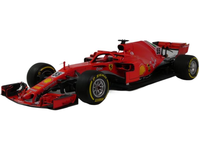 Ferrari SF71H 2021年 1月 フィオラノテスト #55 C サインツ/ BBR 1/18 ミニカー