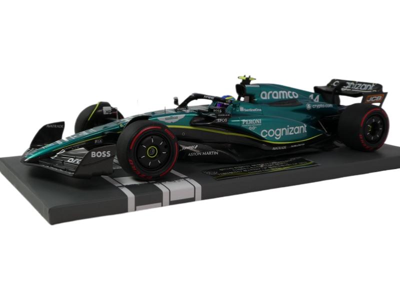 Aston Martin AMR23 2023年 F1 オーストラリアGP 3位 #14 F.アロンソ/ MINICHAMPS 1/18 ミニカー