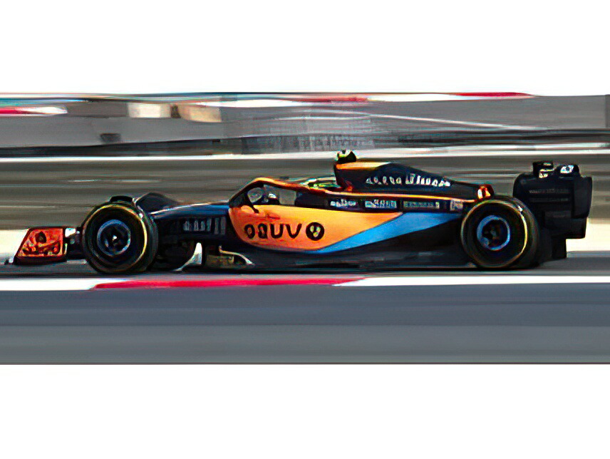 【予約】12月以降発売予定McLAREN - F1 MCL36 MERCEDES TEAM MCLAREN N 3 BAHRAIN GP 2022 DANIEL RICCIARDO - ORANGE LIGHT BLUE /Minichampsミニチャンプス 1/18 ミニカー｜ラストホビー