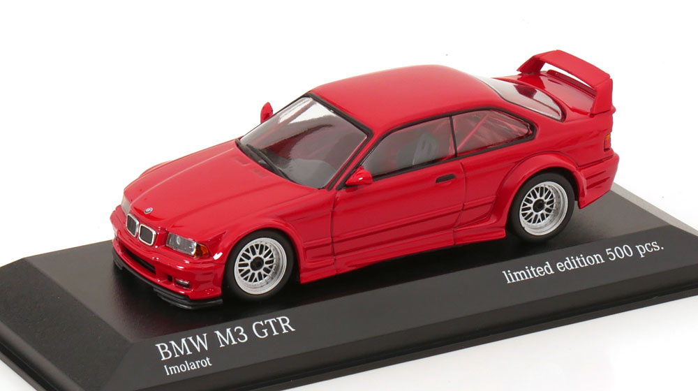 楽天市場】ミニチャンプス 1/43 BMW M3 GTR E36 1993 ホワイト