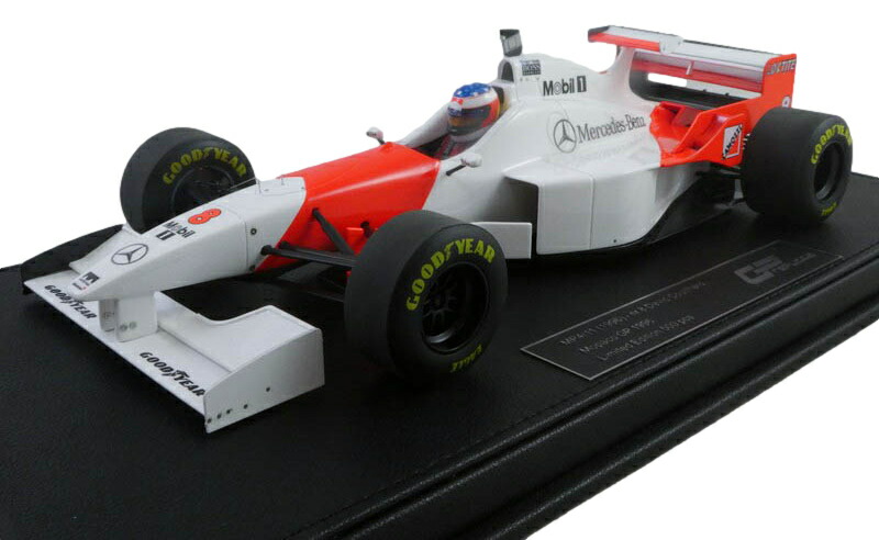 McLaren MP4 11 1996年 F1 モナコGP #8 D クルサード ディスプレイケース付き/ GP Replicas 1/18 ミニカー