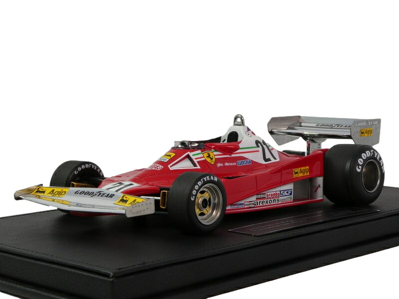 Ferrari 312 T2 1977年 F1 GP #21 G ヴィルヌーヴ ディスプレイケース付き/ GP Replicas 1/18 ミニカー