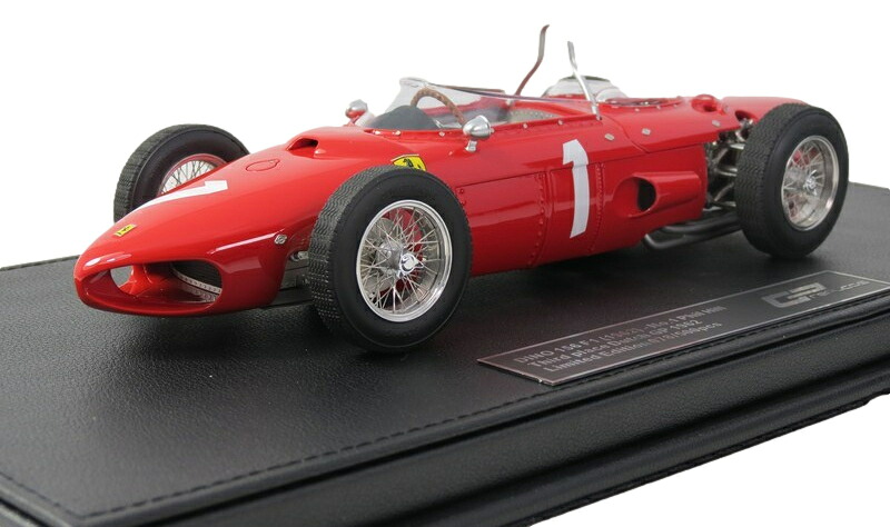 Ferrari 156 Dino 1962年 F1 オランダGP 3位 #1 P ヒル ディスプレイケース付き/ GP Replicas 1/18 ミニカー