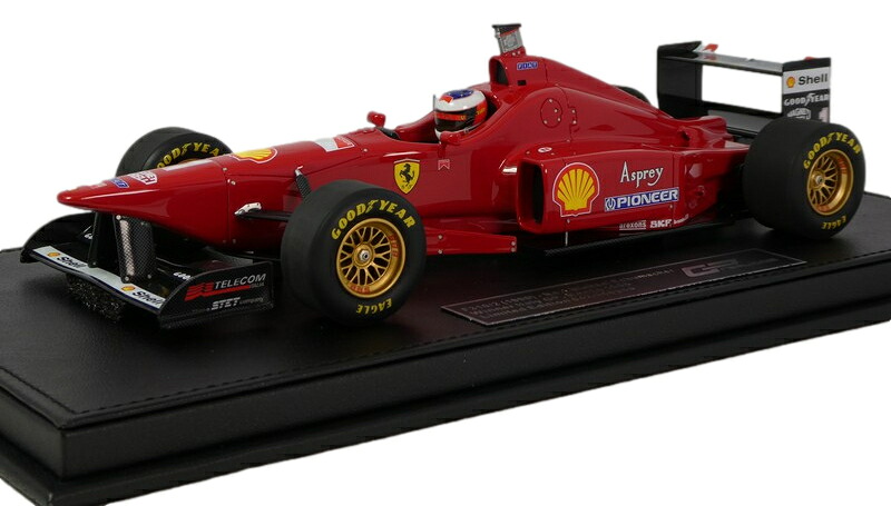 Ferrari F310 2 1996年 F1 イタリアGP 優勝 #1 M シューマッハ ディスプレイケース付き/ GP Replicas 1/18 ミニカー