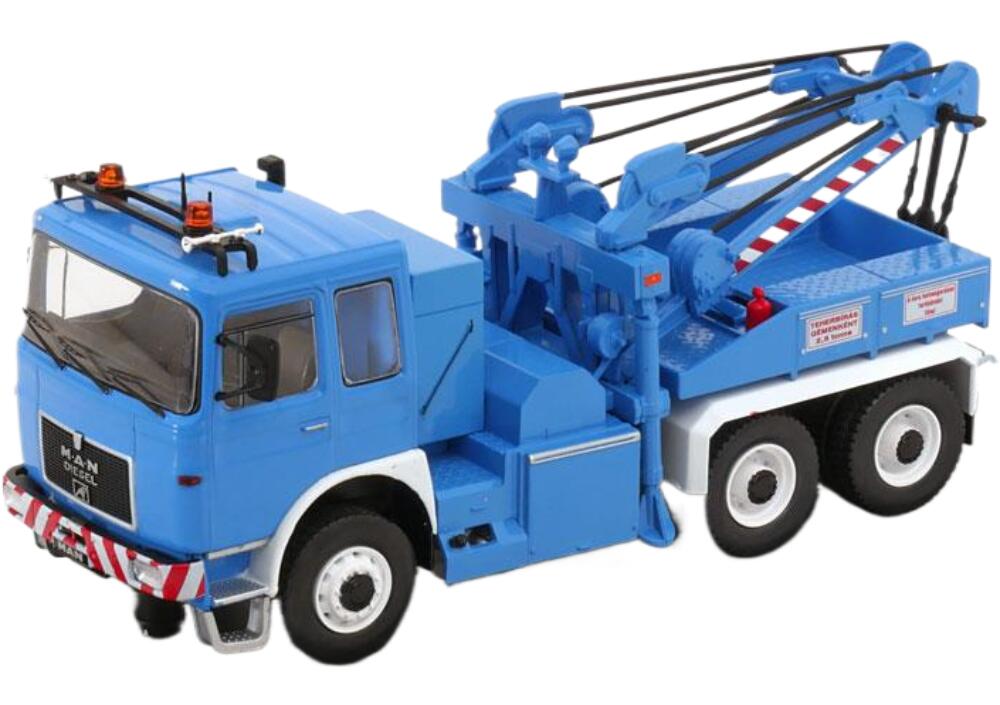 MANマン R 8 Truck Serviceトラックサービス ライトブルー ホワイト / Ixo 1/43 ミニカー