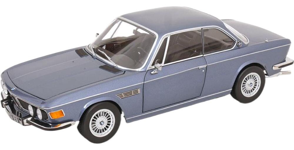 BMWビーエムダブリュー 3.0 CSI E9 1971 Alpinaアルピナ rims ブルーメタリック 限定150pcs / KK-Scale 1/12 ミニカー|ラストホビー