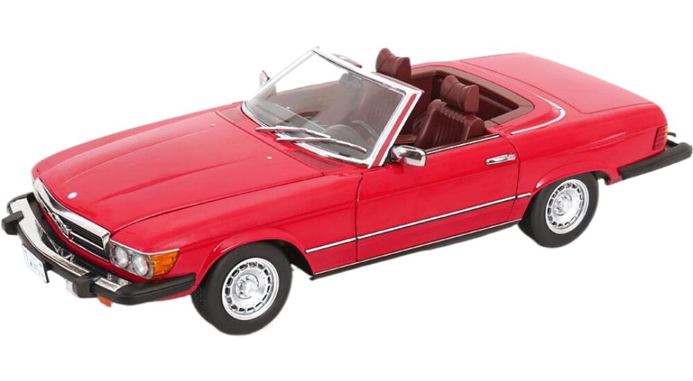 Mercedesメルセデスベンツ 450 SL R107 1979 US Version TV Series Dallas レッド / KK-Scale 1/12 ミニカー|ラストホビー