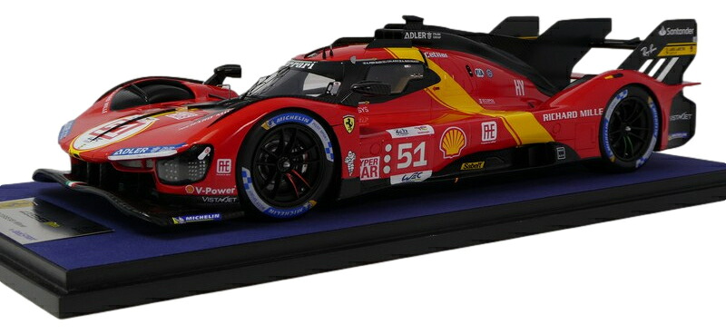Ferrari 499P 2023年 ルマン24時間レース 優勝 #51 Pier Guidi Giovinazzi Calado/ LOOKSMART 1/18 ミニカー|ラストホビー