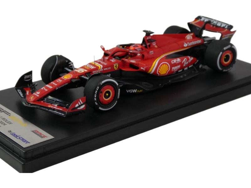 Ferrari 空想科学小説-24 2024年 F1 オーストラリア連邦GP 2位 #16 C.ルクレール/ LOOKSMART 1/43 ミニカー