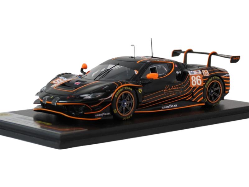 Ferrari 296 GT3 GR Racing 2024年 ルマン24第四次元スピード競技 #86 Wainwright Serra Pera/ LOOKSMART 1/43 ミニカー