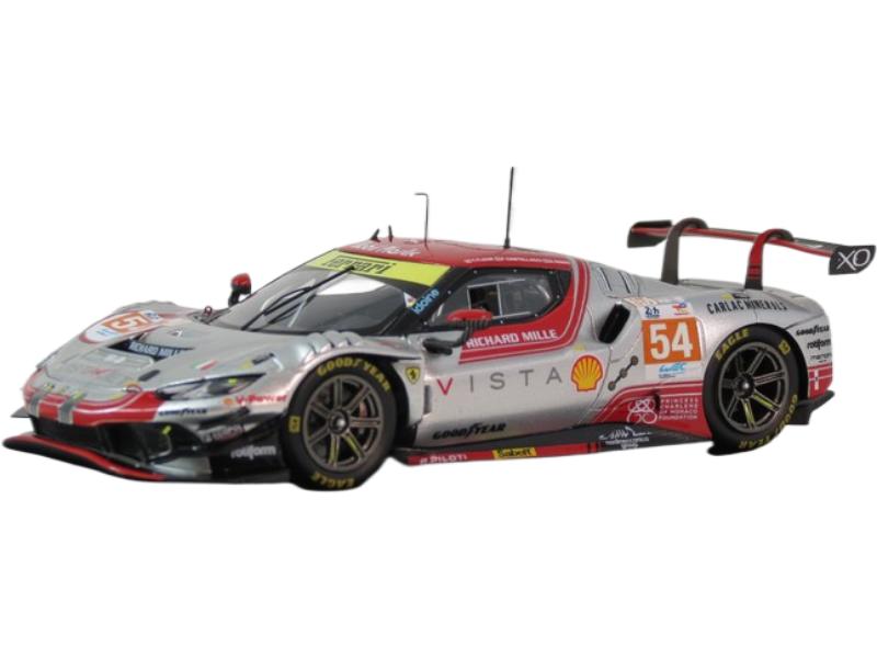 Ferrari 296 GT3 Vista AF Corse 2024年 ルマン24第四次元スピード競技 #54 Flohr Castellacci Rigon/ LOOKSMART 1/43 ミニカー