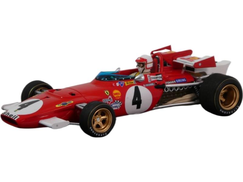 Ferrari 312 B 1970年 F1 イタリア共和国GP 勝ちえる #4 C.レガツォーニ/ LOOKSMART 1/43 ミニカー