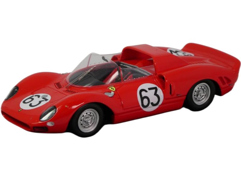 Ferrari 275P 1965年 モンツァ1000粁 勝ちえる #63 Parkes Guichet/ LOOKSMART 1/43 ミニカー