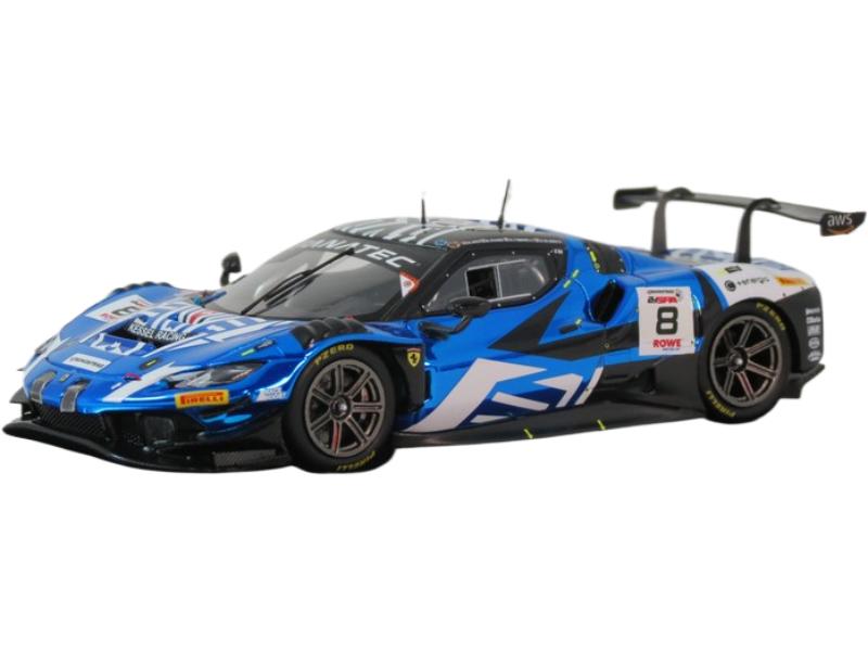 Ferrari 296 GT3 Kessel Racing 2024年 スパ24第四次元スピード競技 #8 Rosi Schiro Fumanelli Di Amato/ LOOKSMART 1/43 ミニカー