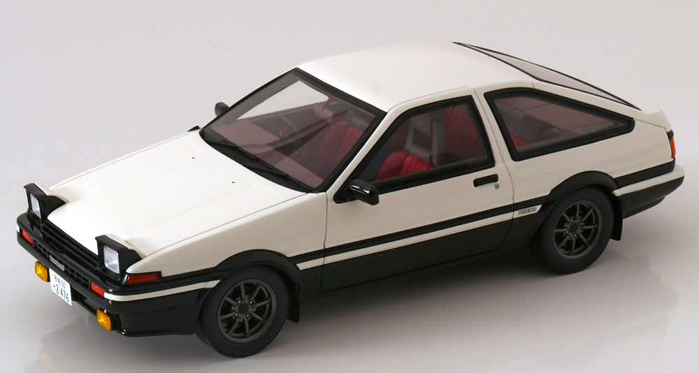 トヨタ スプリンタートレノ Apex AE86 ホワイト/ブラック 2000台限定/ OTTO 1/18 ミニカー
