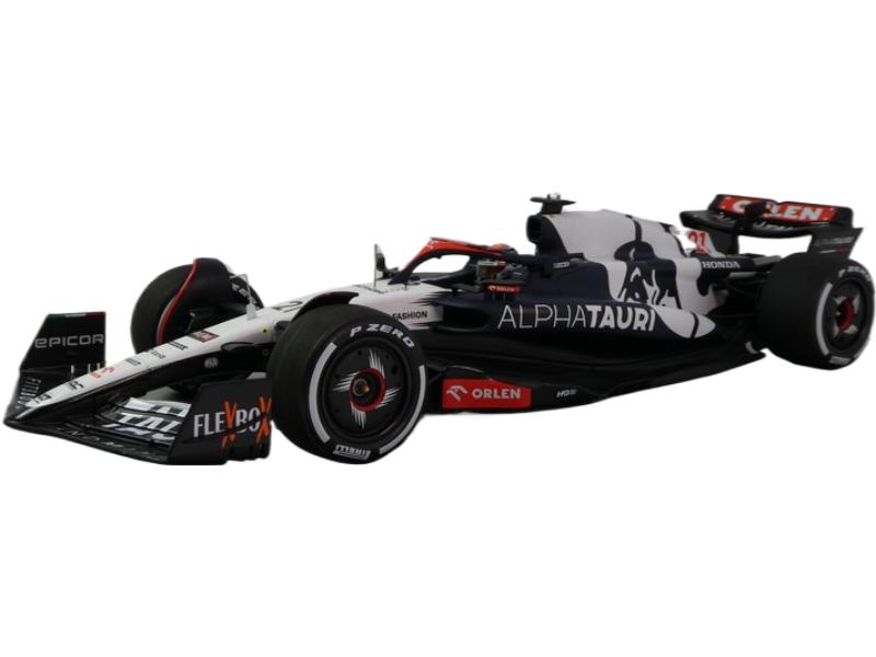 Alpha Tauri AT04 2023年 F1 バーレーンGP #21 N.デフリース/ Spark 1/18 ミニカー