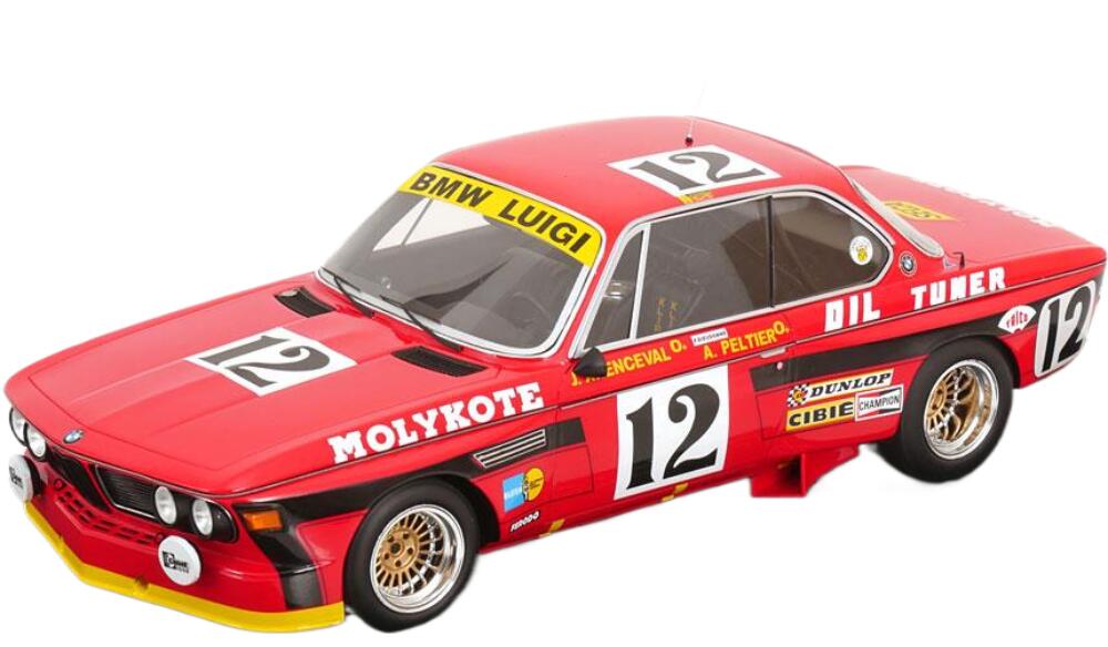 BMW 3.0 CSI E9 Winner 24h Spaスパ 1974 Xhenceval Peltier Dieudonne / Spark 1/18 ミニカー|ラストホビー