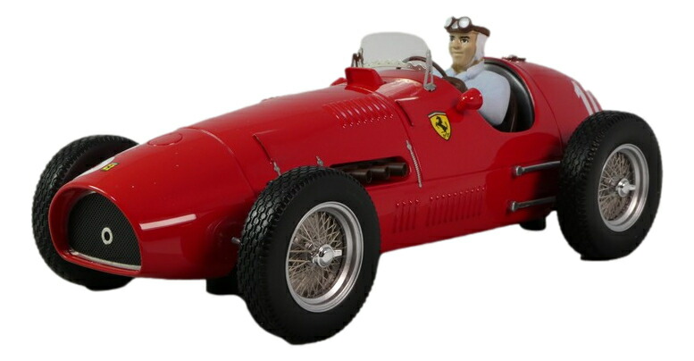 Ferrari 500 F2 1952年 F1 ニュルブルクリンクGP #102 G.ファリーナ/ Tecno 1/18 ミニカー