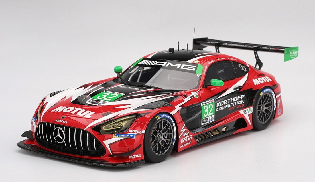 【予約】MERCEDES BENZメルセデスベンツ AMG GT3 6.2L V8 チーム KORTHOFF N 32 デイトナ 24時間 2025 TOP-SPEED-SERIES / TRUESCALE 1/18 ミニカー｜ラストホビー