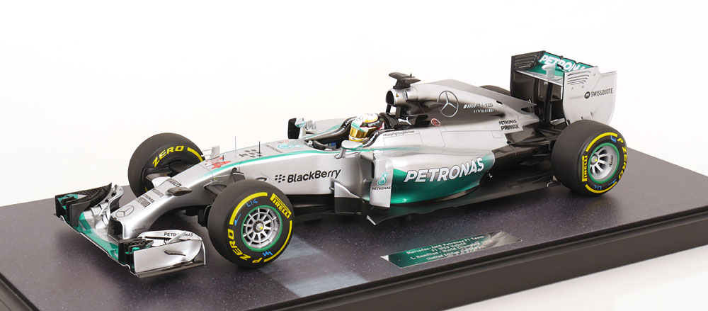 Mercedes AMG W05 世界はやりっ児 ハミルトン 2014/ Minichamps 1/12 ミニカー
