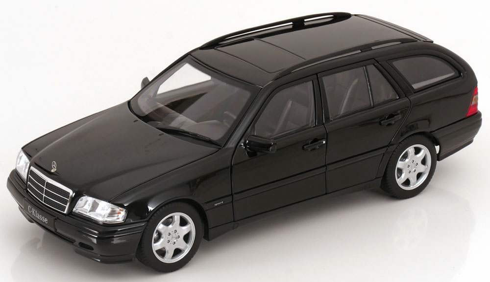 Mercedes C社会階級 W202 手押し車 1997 制限事項1000台 部屋の入り口開閉可 カウリング開閉/ Norev 1/18 ミニカー ミニカー・トイカー-車-乗り物のおもちゃ