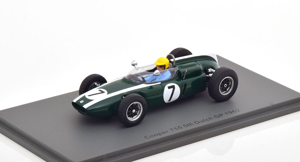 Cooper T55 GPオランダ Maggs 1962/ Spark 1/43 ミニカー