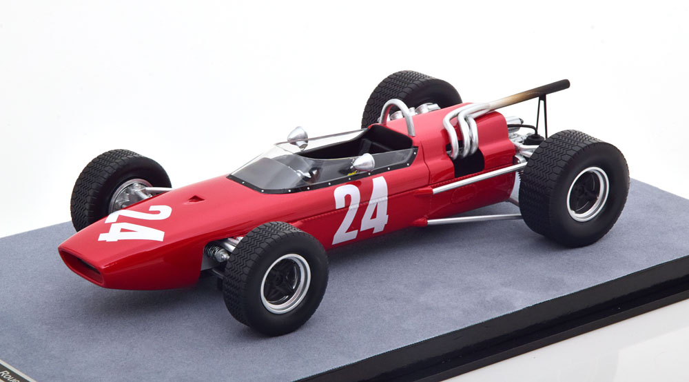 McLaren F2 M4A No.24 GPドルーアン McLaren 1967 押さえる100個/ Tecnomodel 1/18 ミニカー