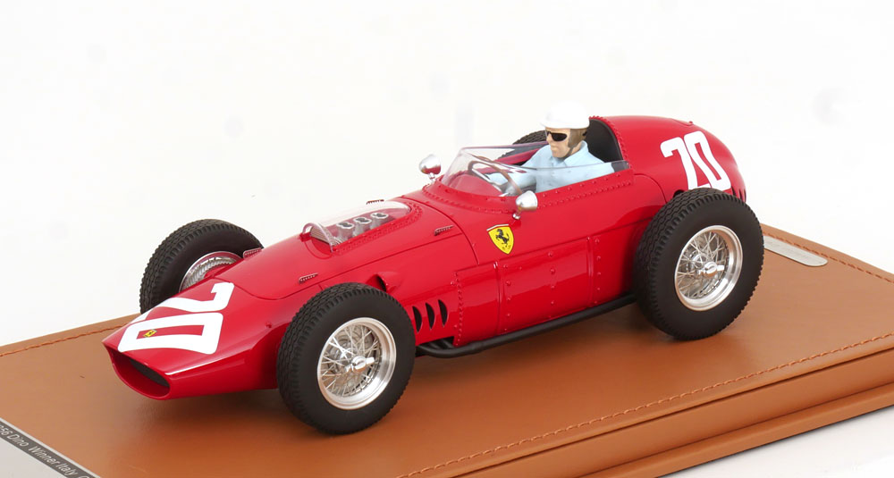 Ferrari F246/256 Dino 優勝 GPイタリア Hill 1960 ドライバーフィギュア付き 限定60個/ Tecnomodel 1/18 ミニカー｜ラストホビー