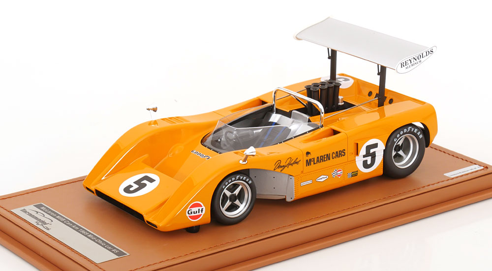 McLaren M8B Can Am 優勝 ミッドオハイオ Hulme 1969 限定70個/ Tecnomodel 1/18 ミニカー|ラストホビー