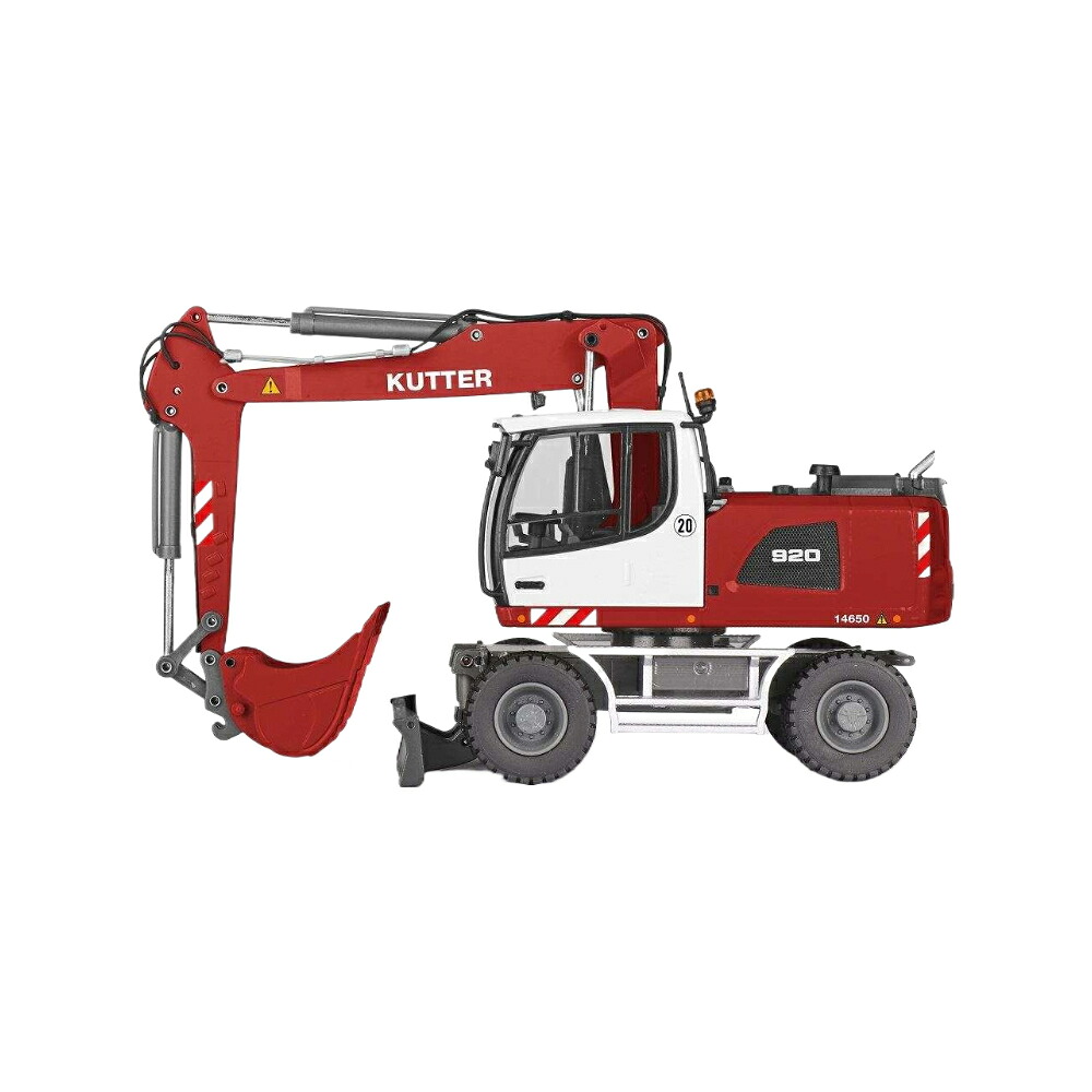 Kutter Liebherr A920 wheeled excavator ショベル / CONRAD 1/50 建設機械模型 工事車両|ラストホビー