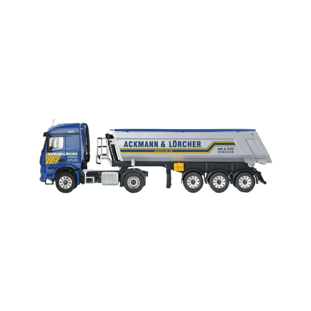 Ackmann & L?rcher Mercedes Benz Arocs トラック / CONRAD 1/50 建設機械模型 工事車両