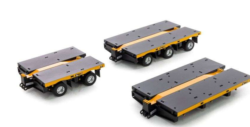 Big Hill Cranes Accessory Set Deck 2x8 + Deck 3x8 + Clipトレーラー /DRAKE 1/50 建設機械模型｜ラストホビー