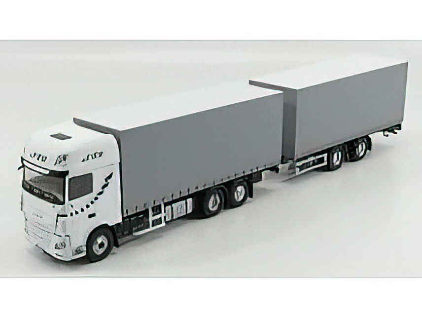DAF - XF MY TRUCK STB TRANSPORTS 2017 - WHITE GREY トラック Eligor 建設機械模型 工事車両 1 43 ミニカー