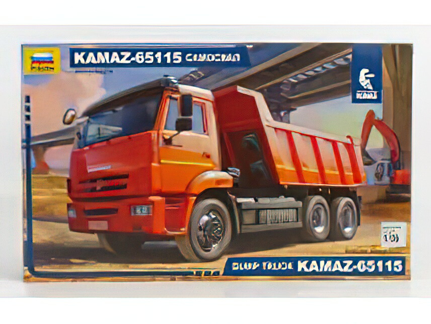 KAMAZ - 65115 TRUCK CASSONE RIBALTABILE 2006 - MOVIMENTO TERRA - // ZVEZDA 1/35 トラック モデルキット プラモデル模型 9,163円