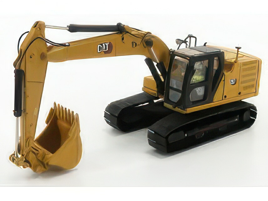 CATERPILLAR CAT323 ESCAVATORE CINGOLATO TRACTOR HYDRAULIC EXCAVATOR YELLOW BLACK ショベル / Diecast Masters 1/50 建設機械模型 工事車両