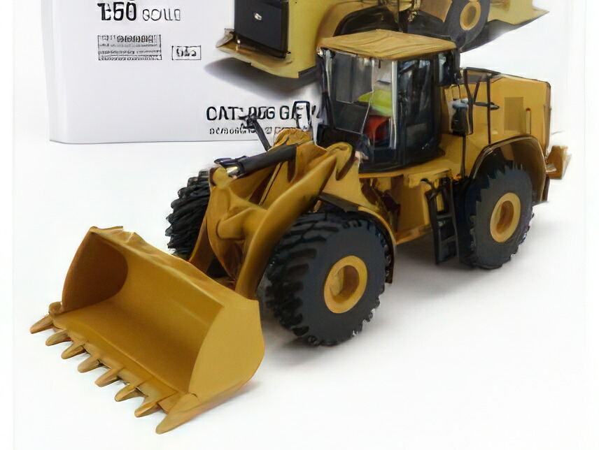 CATERPILLAR CAT966GC RUSPA GOMMATA SCRAPER TRACTOR WHEEL LOADER YELLOW BLACK ホイールローダ / Diecast Masters 1/50 建設機械模型 工事車両｜ラストホビー 23,004円