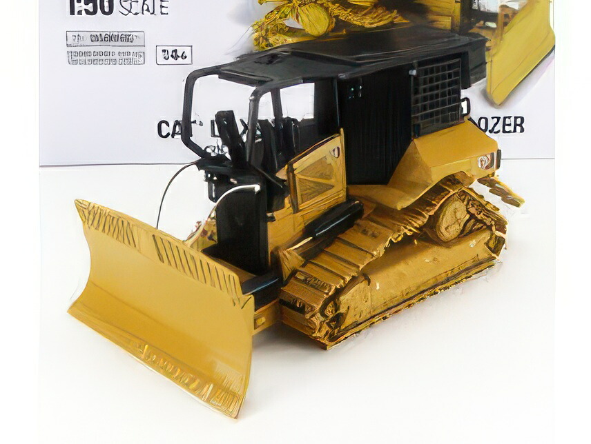 CATERPILLAR CATD5XR RUSPA CINGOLATA FIRE SUPPRESSION DOZER YELLOW BLACK ブルドーザ / Diecast Masters 1/50 建設機械模型 工事車両|ラストホビー