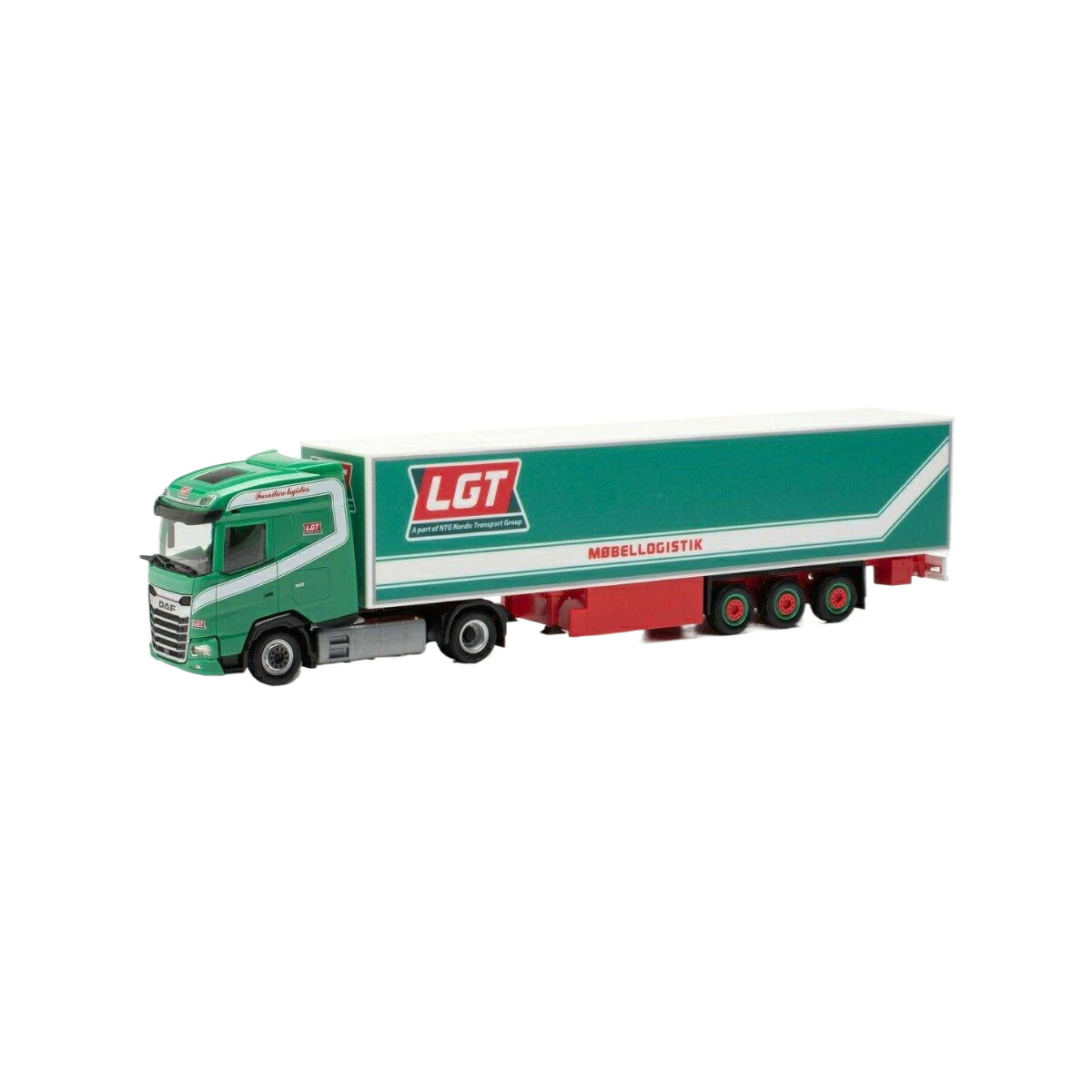 Herpa LGT Logistics AS DAF XG ボックスセミトレーラー 317245/ Herpa 1/87 模型|ラストホビー