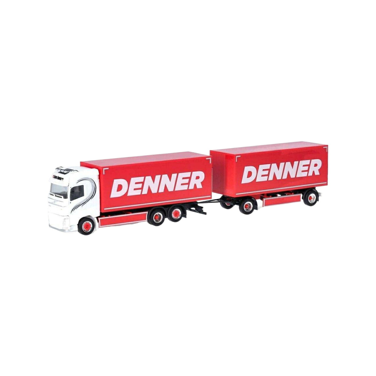 Herpa Sascha Berthold/Denner Volvo FH GL 2013 ボックストレーラー 317276/ Herpa 1/87 模型
