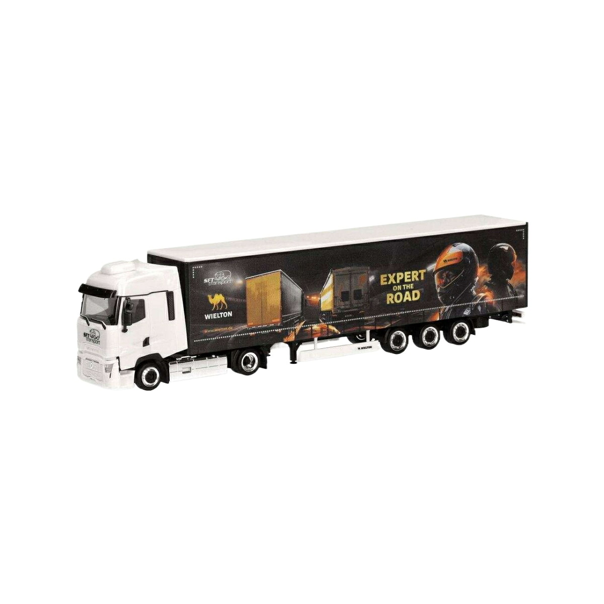 Herpa SFT Wielton Renault T フェイスリフト ローライナーカーテンサイダーセミトレーラー 317467/ Herpa 1/87 模型|ラストホビー
