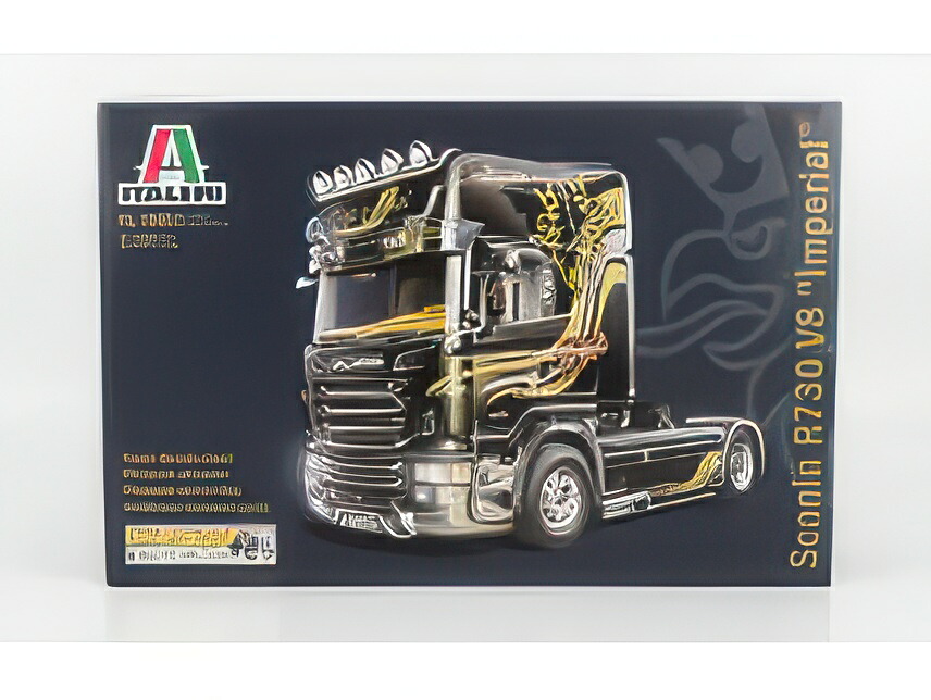 SCANIA R730 TRACTOR TRUCK V8 TOPLINE 2 ASSI 2011 / モデルキット プラモデル / ITALERI 1/24 模型｜ラストホビー