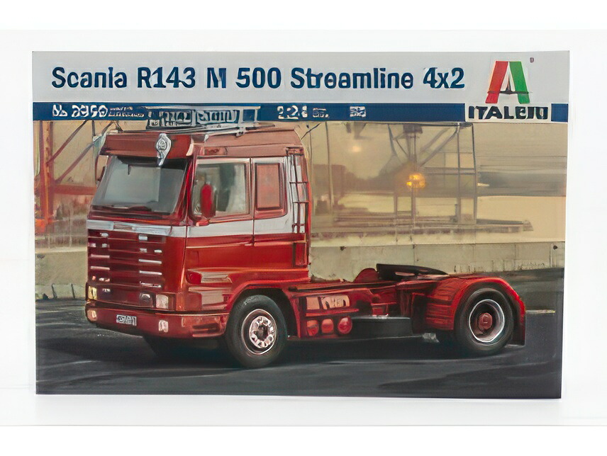 SCANIA 143M 500 4x2 STREAMLINE TRACTOR TRUCK 2 ASSI 1994 / モデルキット プラモデル / ITALERI 1/24 模型