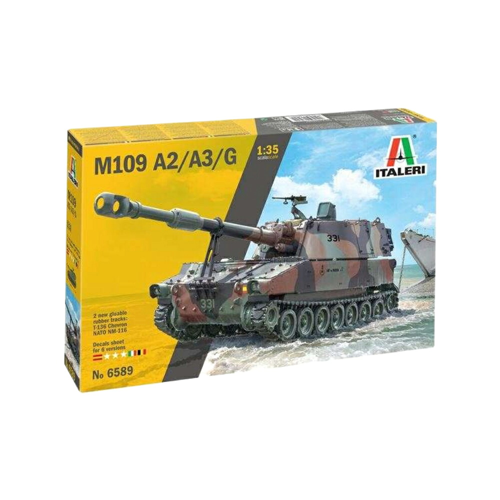 M-109 A2-A3G Panzerhaubitze/ ITALERI 1/35 模型 プラモデル