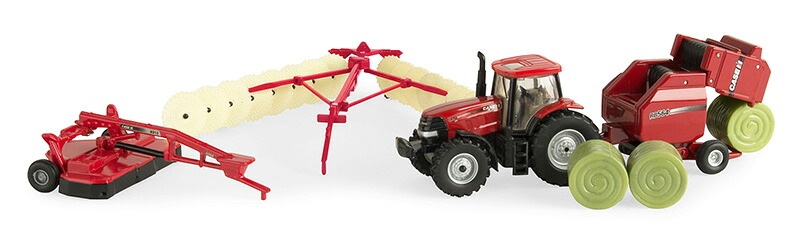 Case IH ヘイイングプレイセット / ERTL 1/64 農業機械模型｜ラストホビー